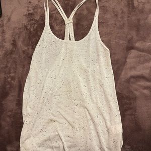 White tank top